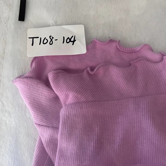 Abound Shirt Womens Medium Purple Sleeveless Drawstring Crop Top NWOT - Picture 7 of 7